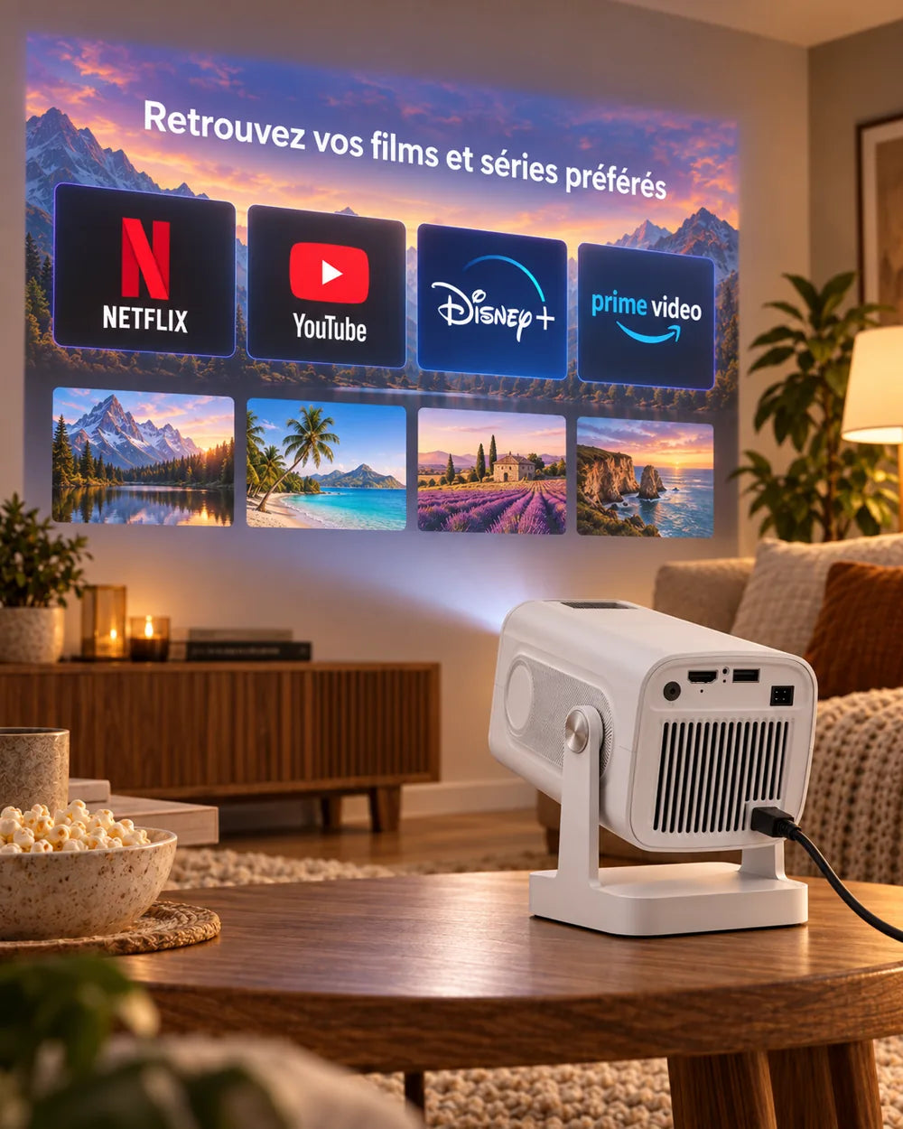 ProjektorLand nova — films et séries sur grand écran